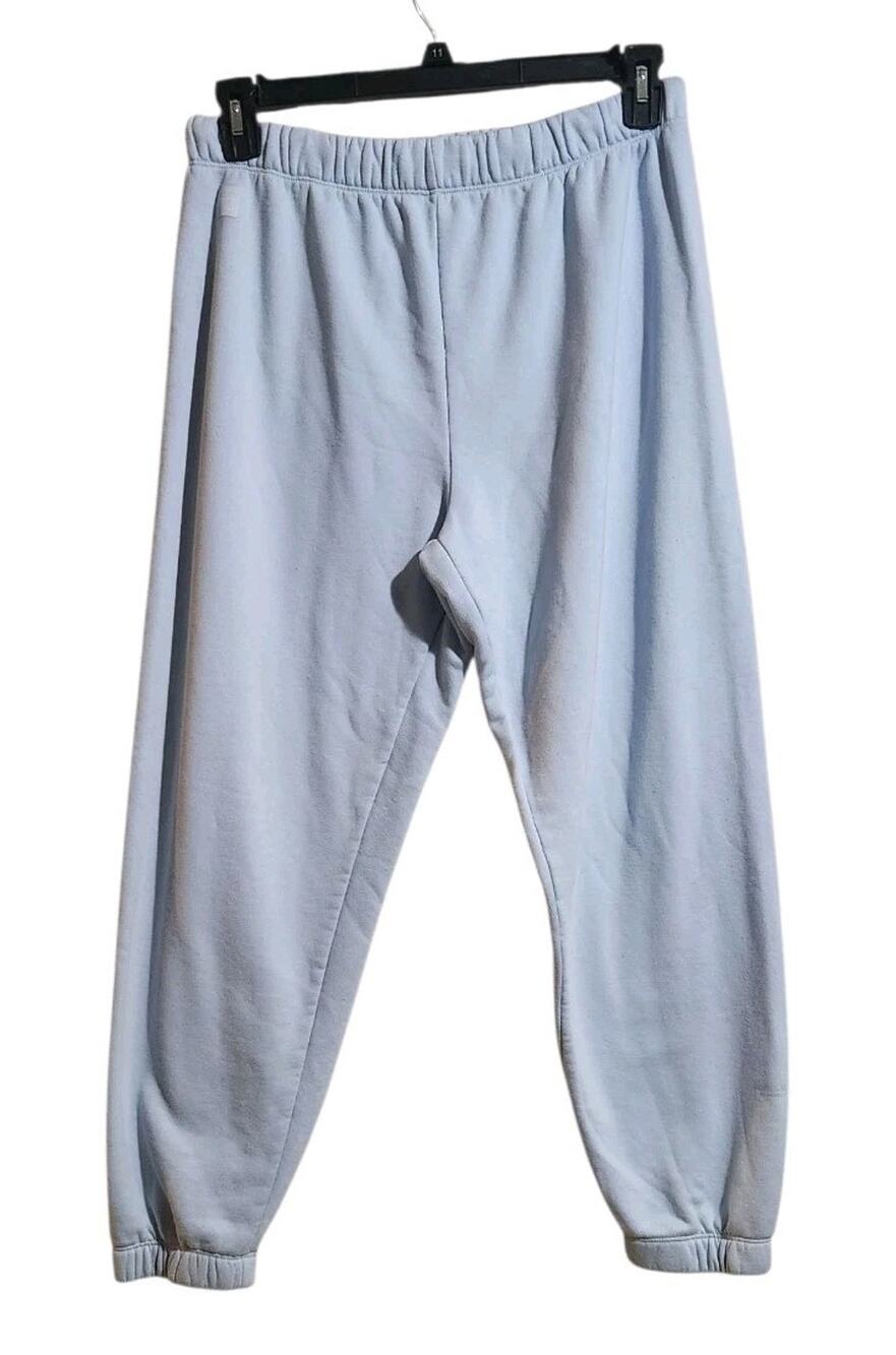 Florence by Mills Cozy Crush Powder Blue Joggers Sz L Pull On Sweatpants Pocket